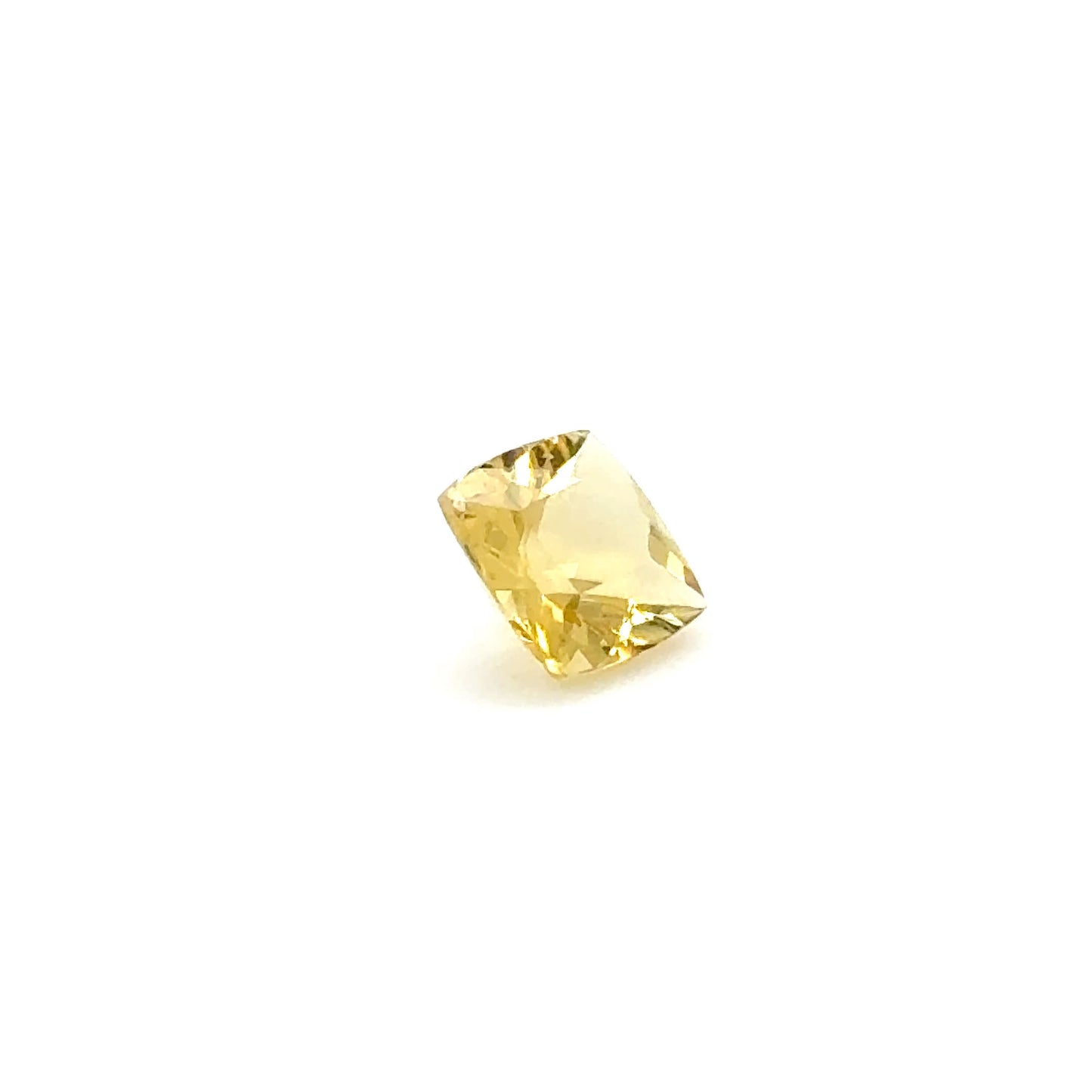 Goldberyll 7.1x7.1x4.33 mm 1.28 ct