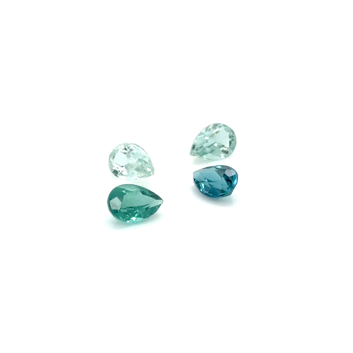 Indigolith 6x4.1x2.9 mm 0.42 ct