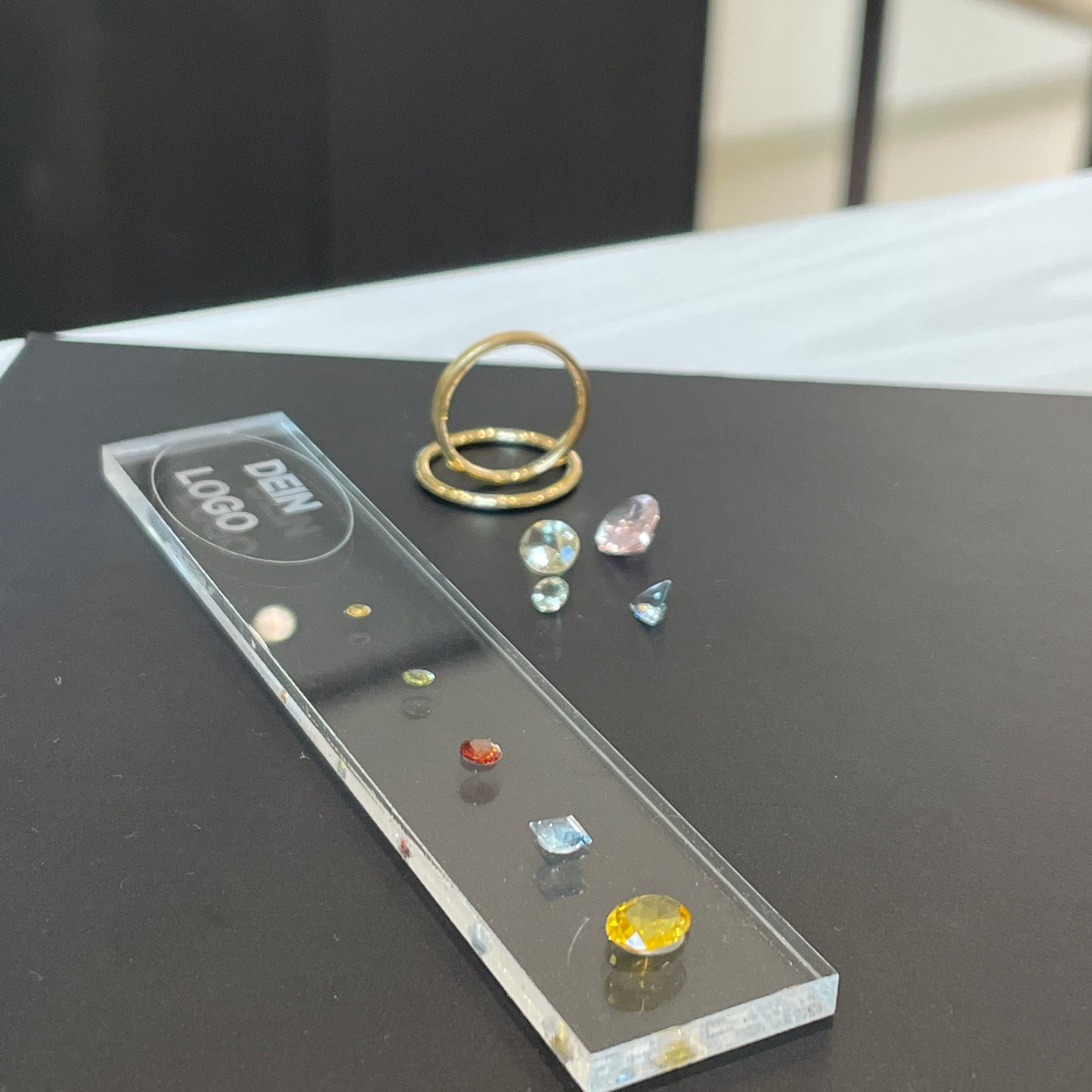 Gemstone and Pearl Display