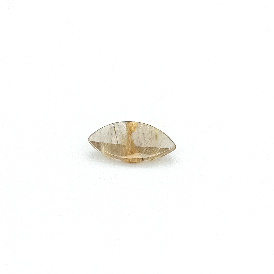 Rutilquarz NAV CAB 13x6.1x3.3 mm 1.71 ct