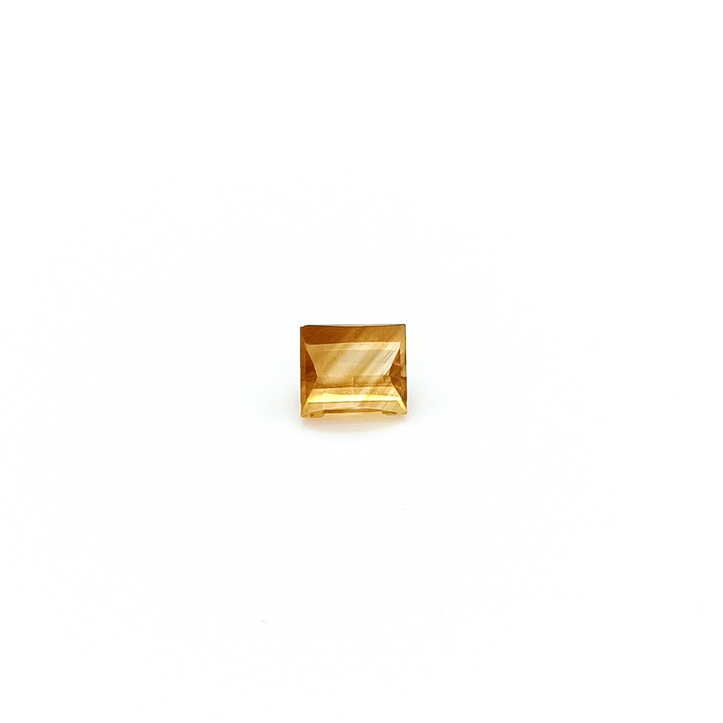 Citrin RECT FAC 8.6x7.5x5.5 mm 2.7 ct