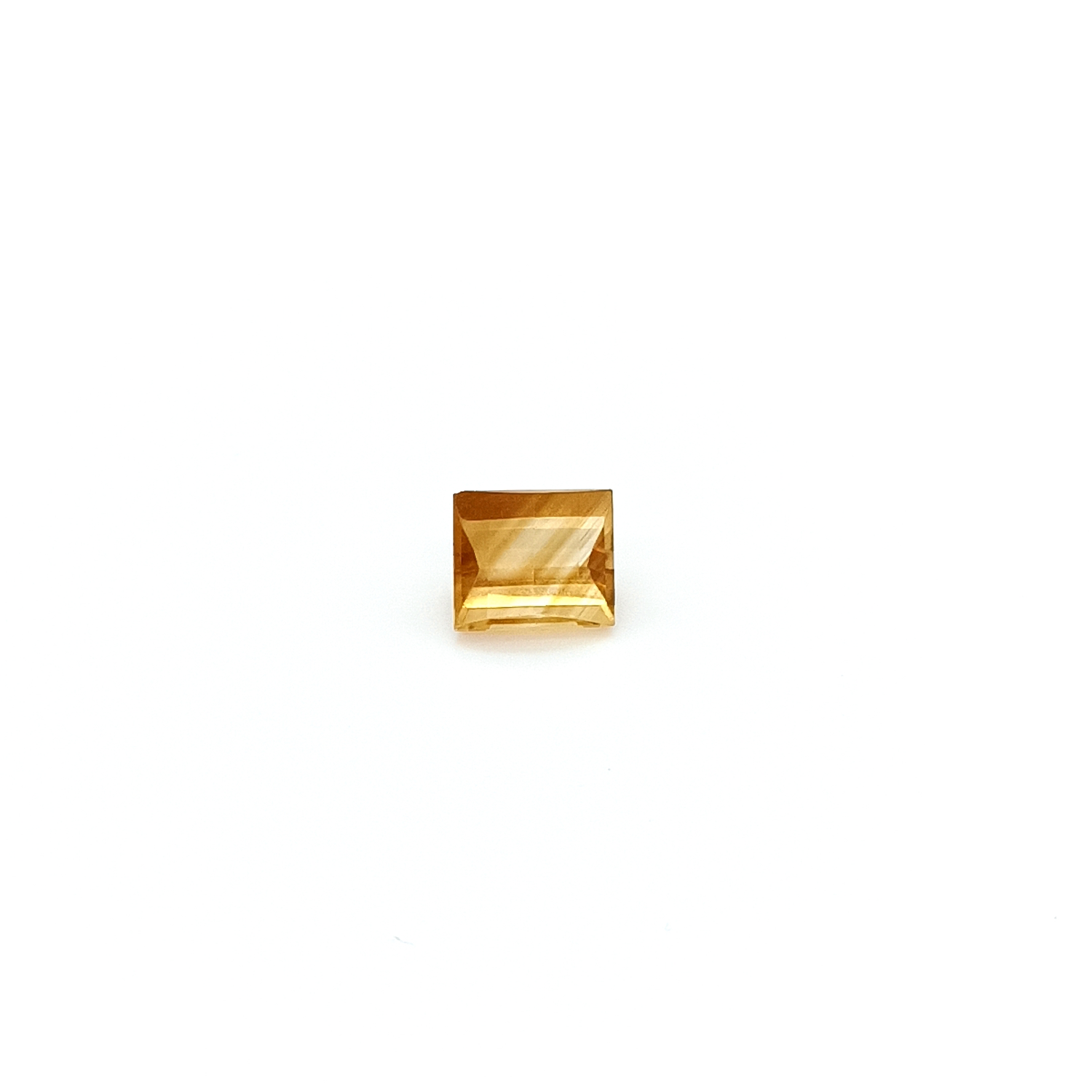 Citrin RECT FAC 8.6x7.5x5.5 mm 2.7 ct