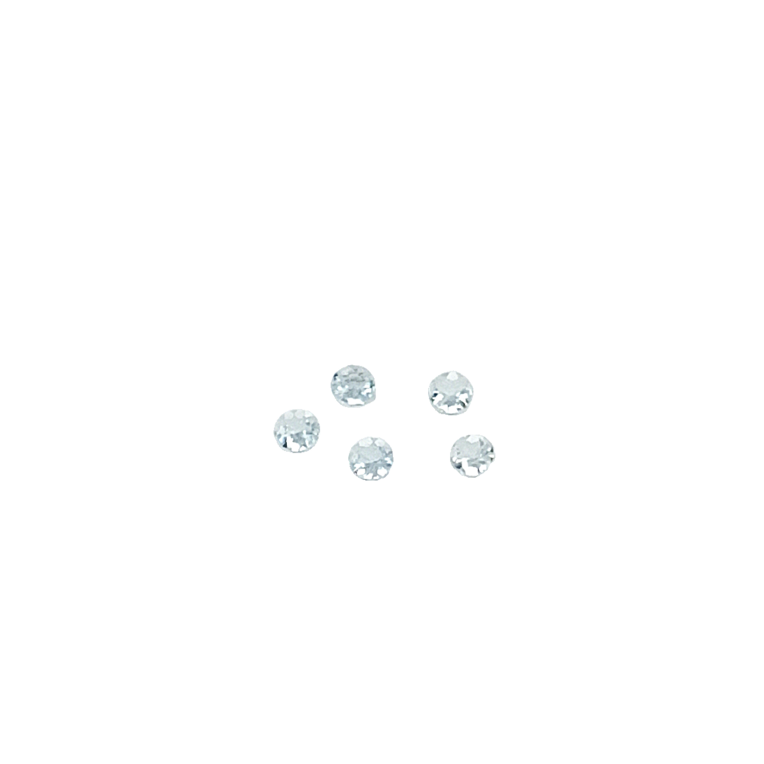 Aquamarin RD FAC 2x2 mm 0.02 ct