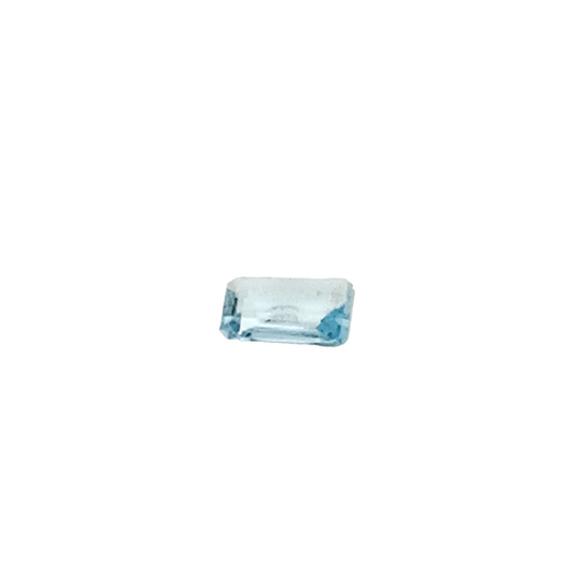 Aquamarin RECT FAC 5x3x1.7 mm 0.24 ct