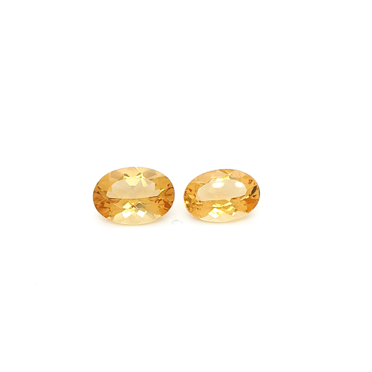 Citrin OV FAC 14.1x10 mm 11.23 ct