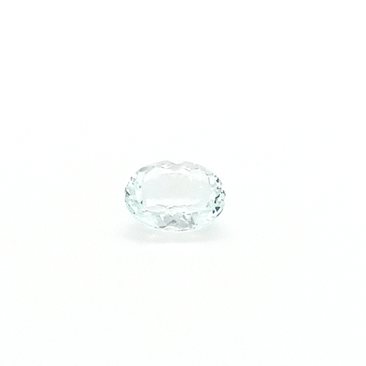 Aquamarin OV FAC 9.75x8.12x5.33 mm 2.45 ct