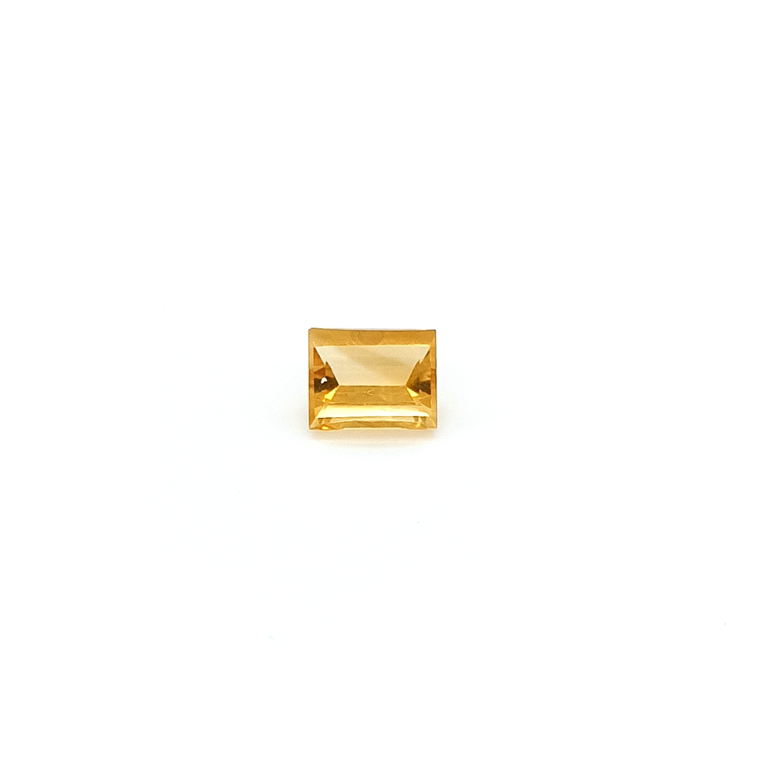Citrin RECT FAC 9.9x8x5.4 mm 3.26 ct