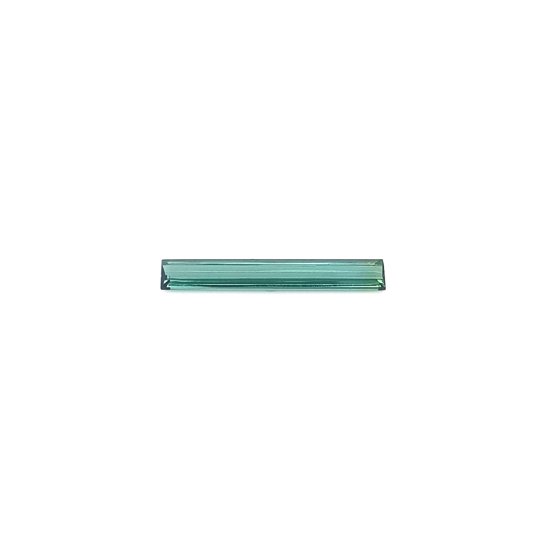 Verdelith RECT FAC 15x4 mm 2.61 ct