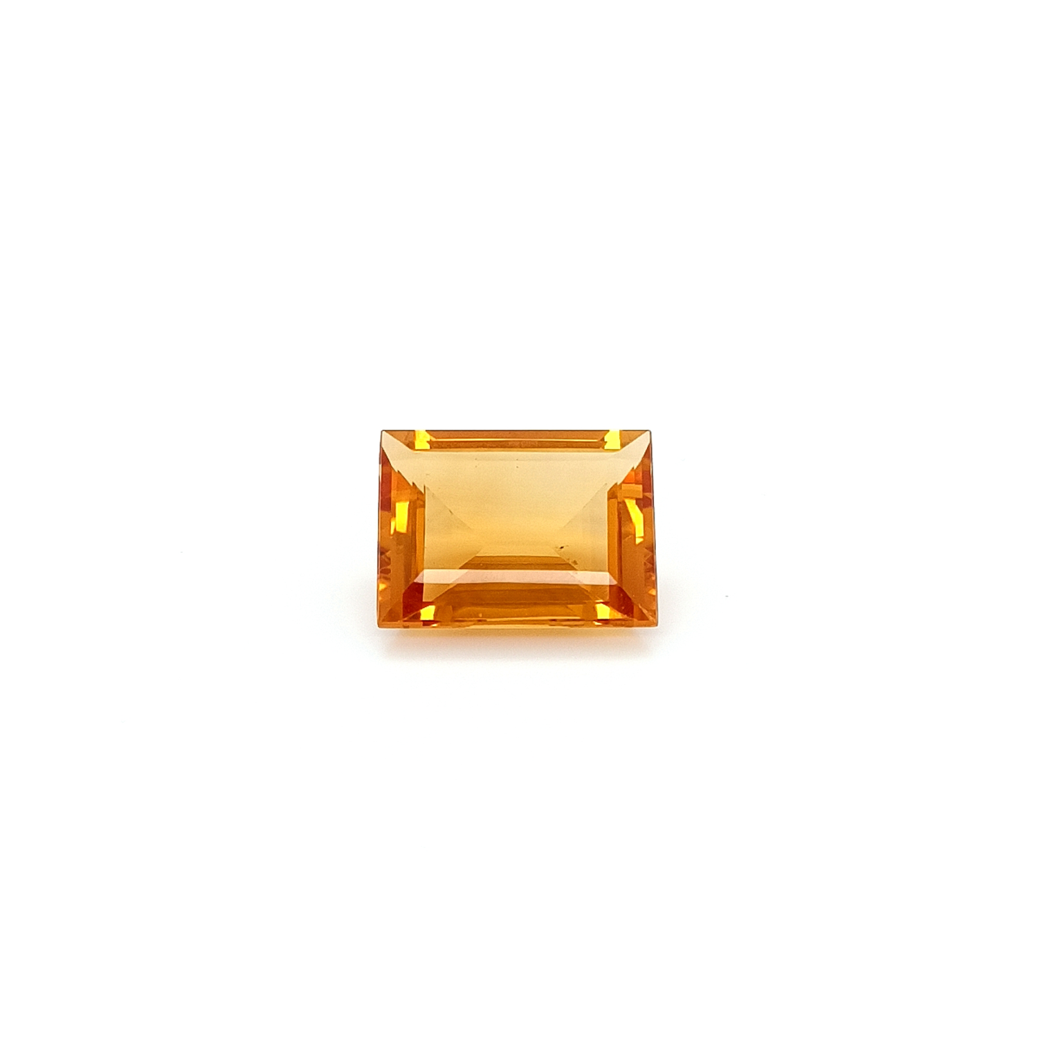 Citrin RECT FAC 18x14x8 mm 15.04 ct