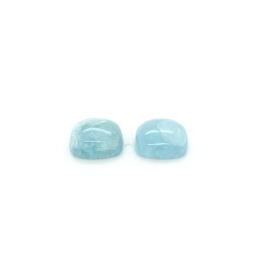 Aquamarin SQ CAB 14x14 mm 22.21 ct