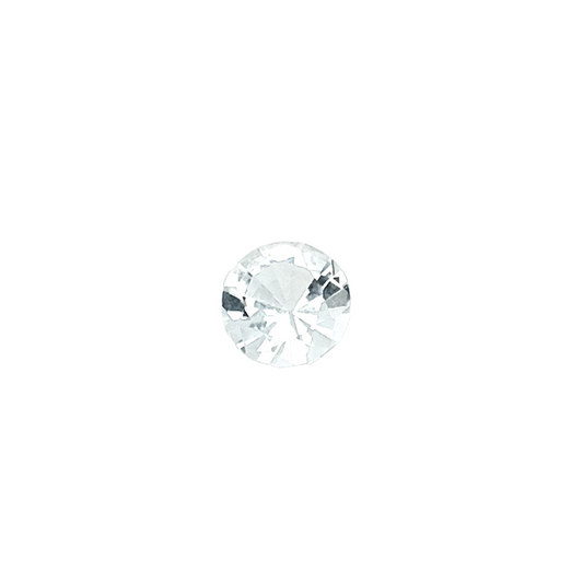 Weisser Beryll RD FAC 4x4 mm 0.25 ct