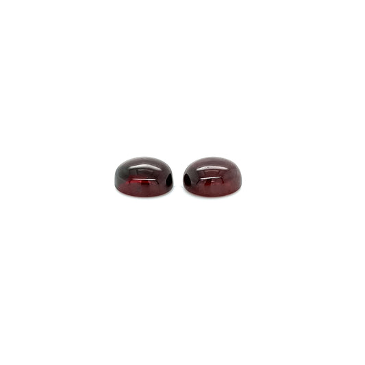 Granat Rhodolith OV CAB 11x9x5.5 mm 13.47 ct
