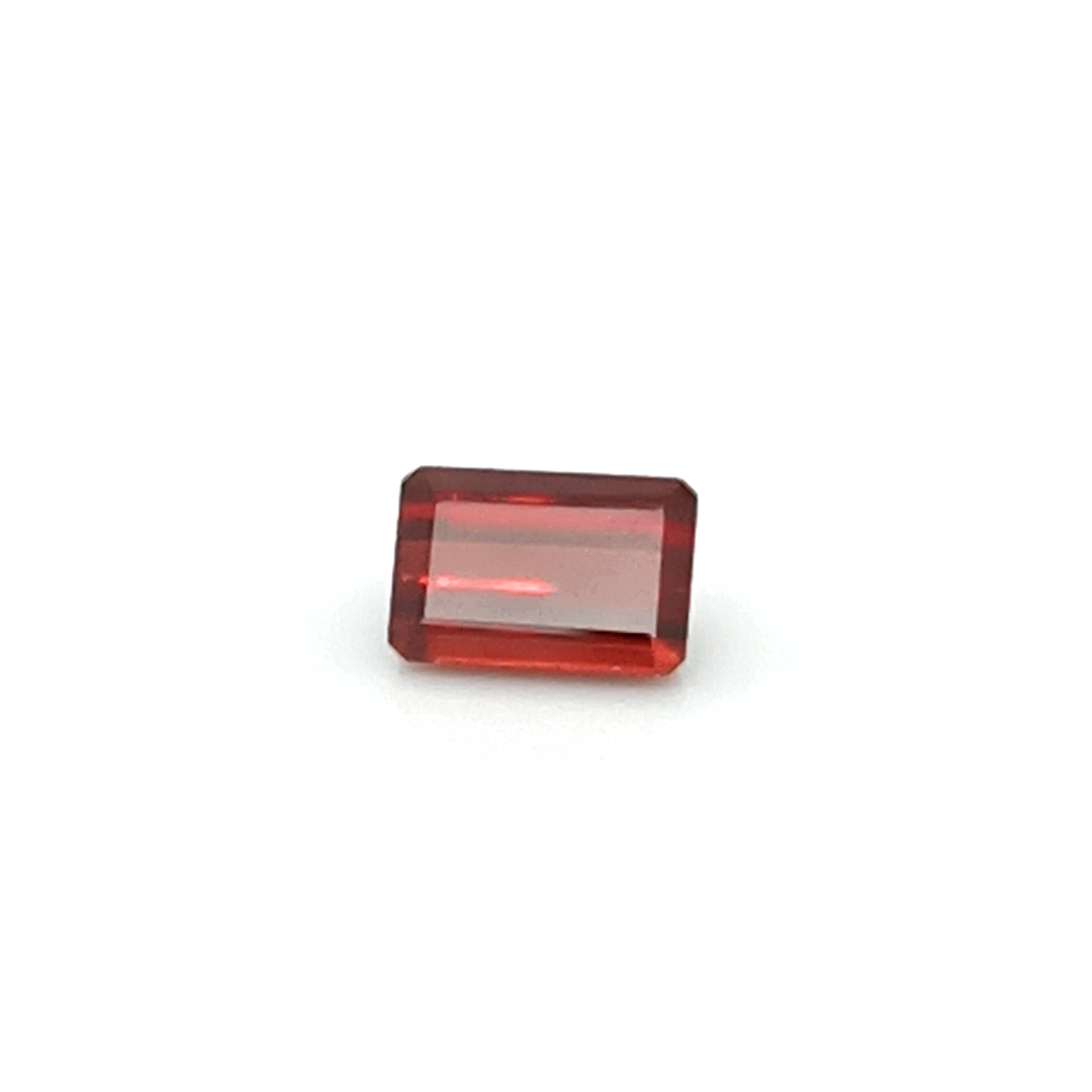 Granat Rhodolith RECT FAC 6x4 mm 0.78 ct