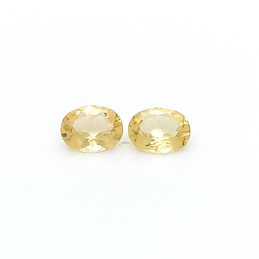 Goldberyll OV FAC 9x7 mm 2.87 ct