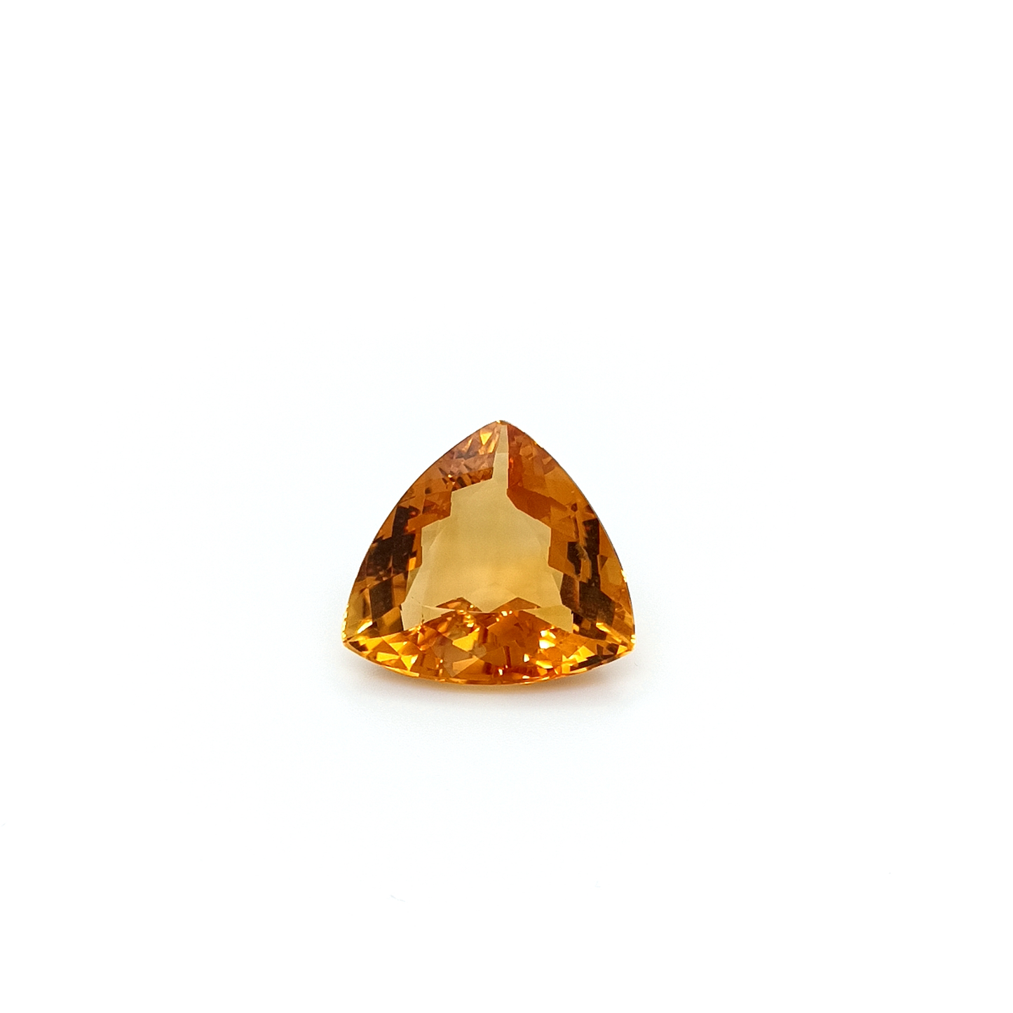 Citrin TRI FAC 19.9x19.9 mm 17.2 ct