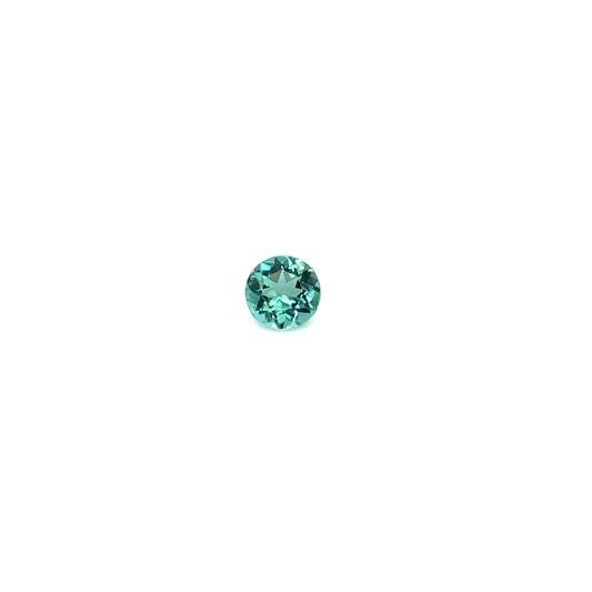 Verdelith RD FAC 4.9x4.9x2.9 mm 0.42 ct