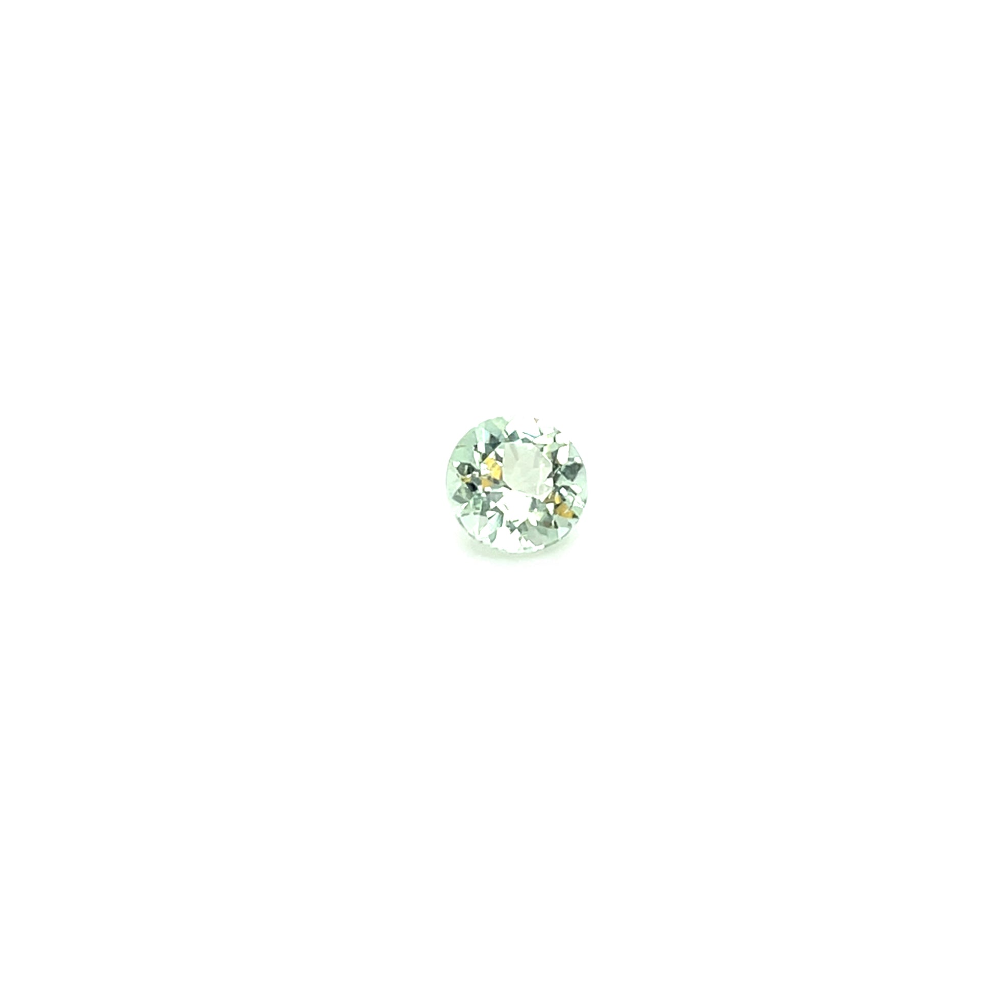 Verdelith RD FAC 5.5x5.5x3.37 mm 0.55 ct