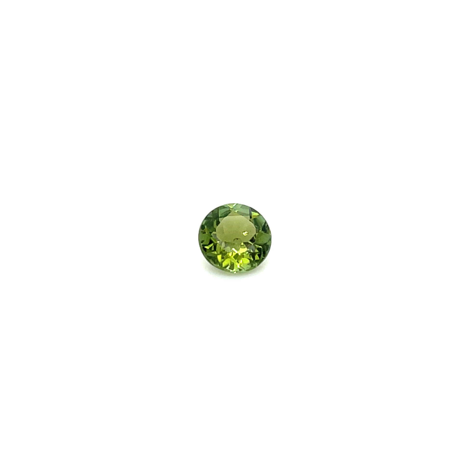 Verdelith RD FAC 5.9x5.9x3.27 mm 0.65 ct