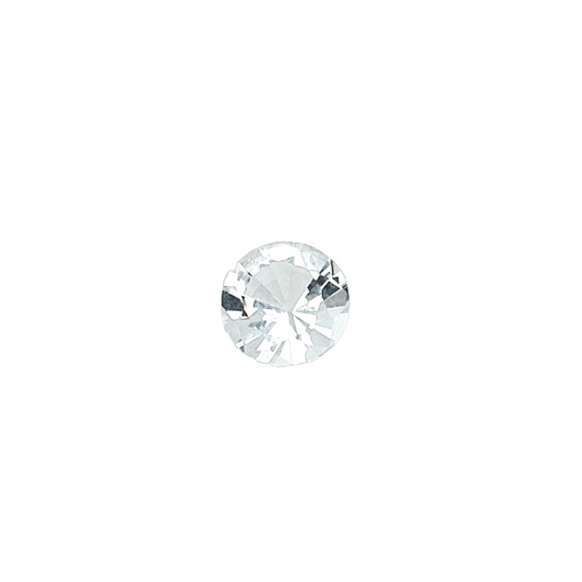 Weisser Beryll RD FAC 5x5 mm 0.5 ct
