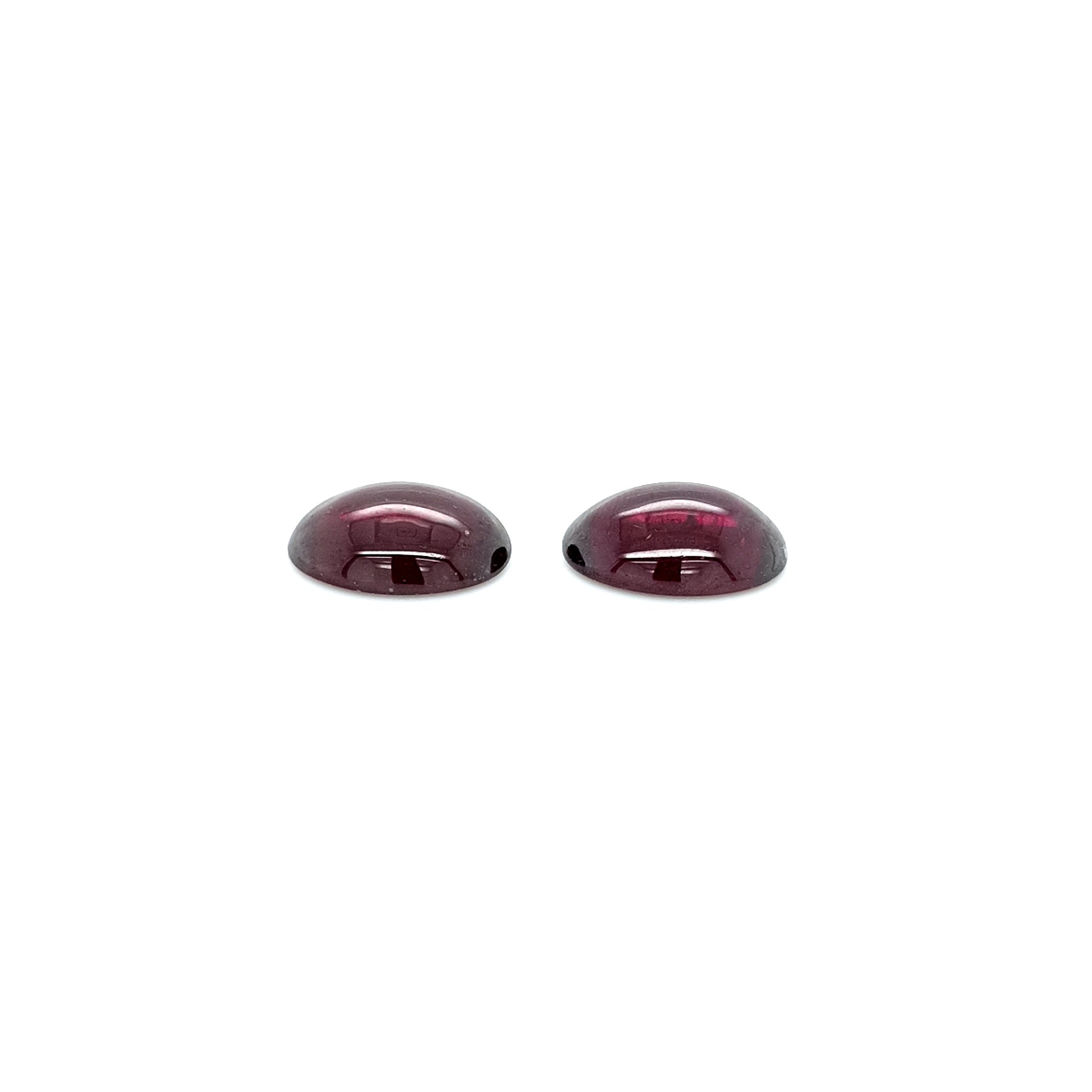 Granat Rhodolith OV CAB 14x10x4.5 mm 13.58 ct