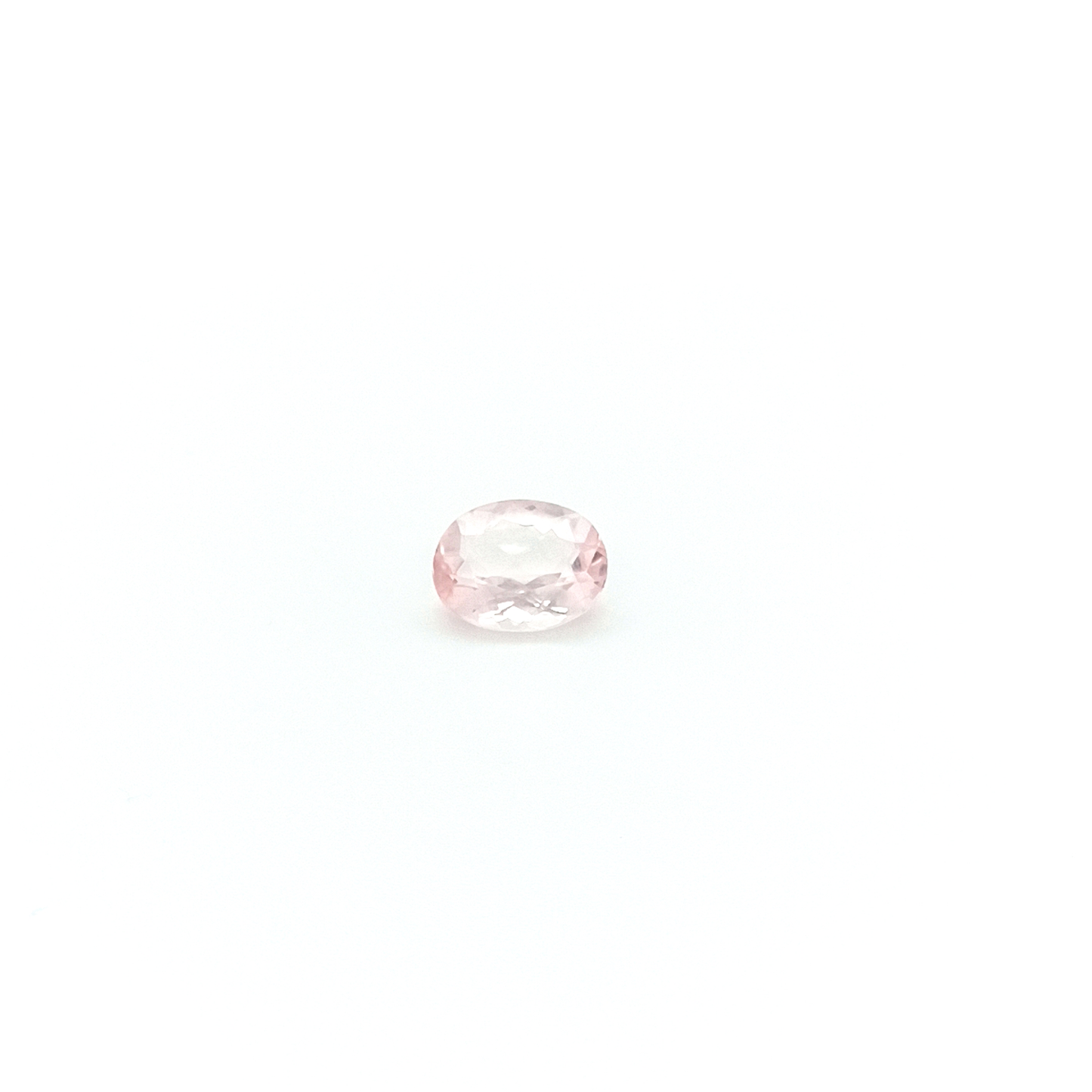 Rosenquarz OV FAC 10x8 mm 2.1 ct