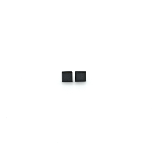 Turmalin Schwarz SQ FAC 5x5 mm 1.4 ct