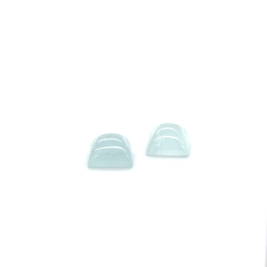 Aquamarin SQ CAB 10x10 mm 11.31 ct
