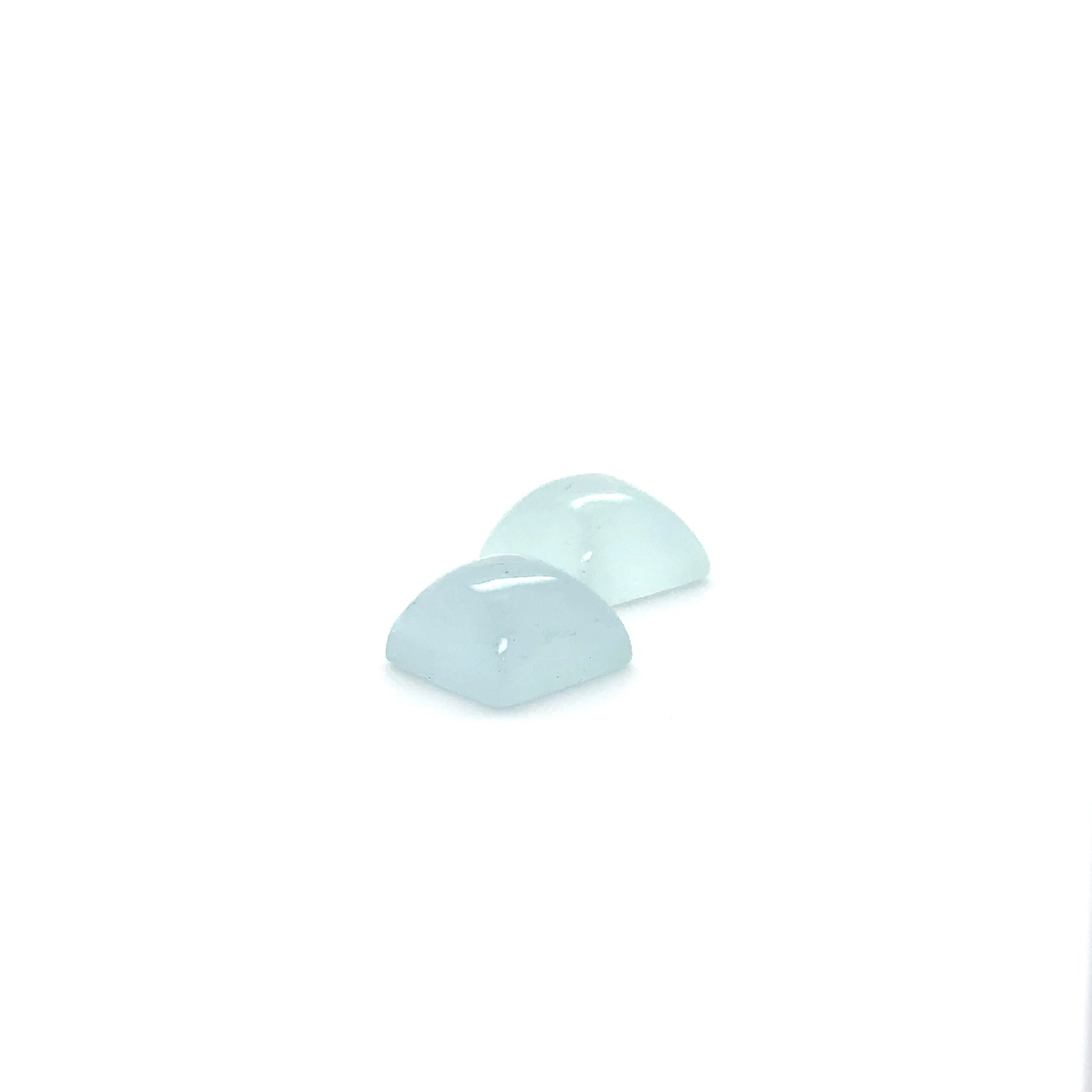 Aquamarin SQ CAB 10x10 mm 11.31 ct