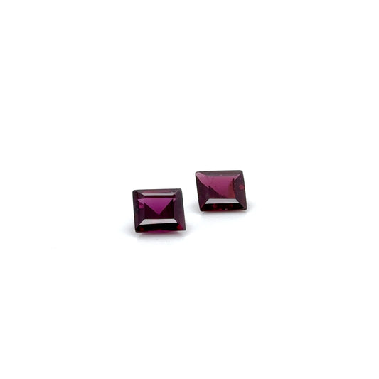 Granat Rhodolith SQ FAC 7x7 mm 3.91 ct