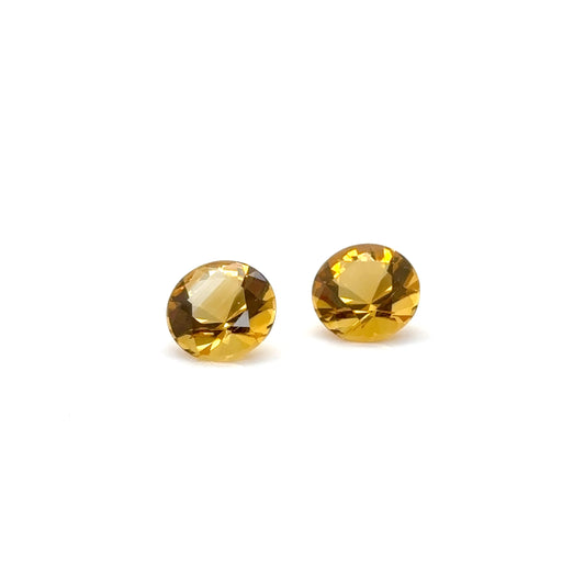 Citrin RD FAC 10x10 mm 6.09 ct