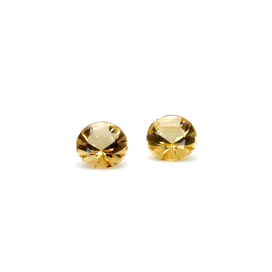 Citrin RD FAC 10x10 mm 5.65 ct