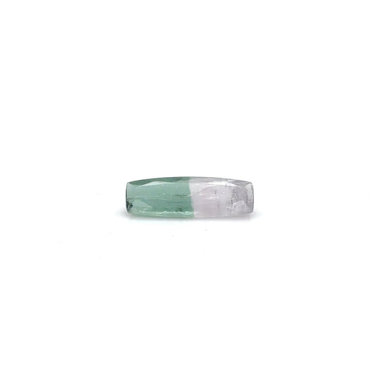 Turmalin Bicolor RECT FAC 15.3x5.5x3.2 mm 2.17 ct