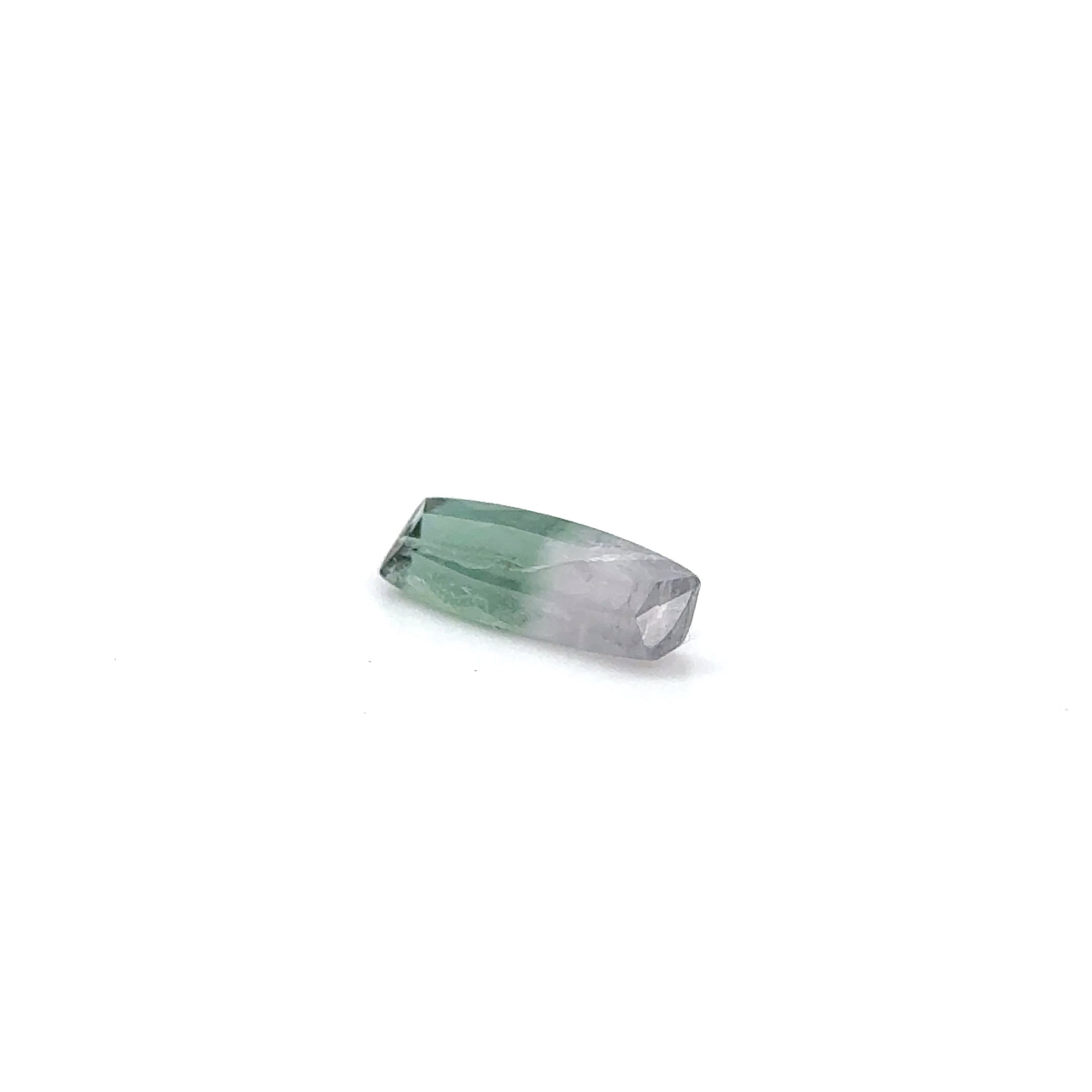 Turmalin Bicolor RECT FAC 15.3x5.5x3.2 mm 2.17 ct