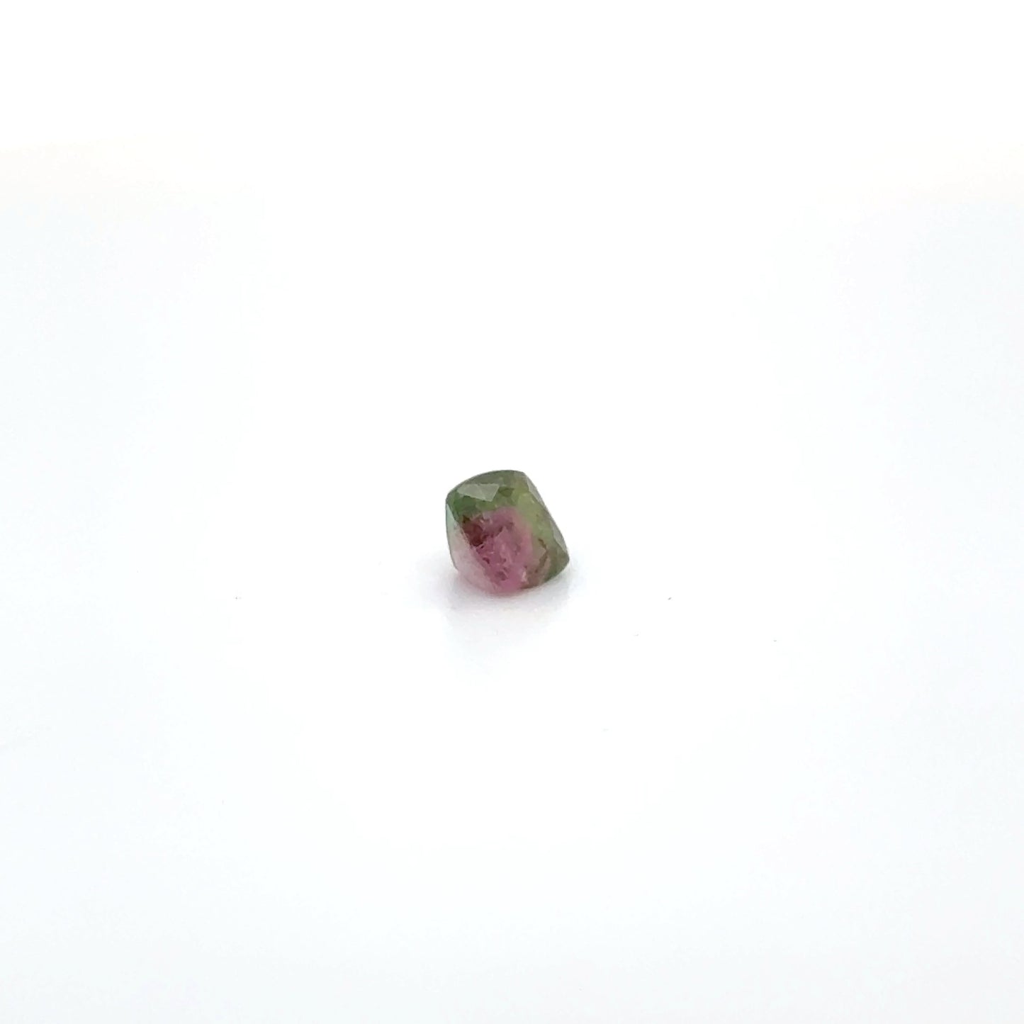 Turmalin Bicolor SQ FAC 5.3x5.2x4 mm 0.79 ct