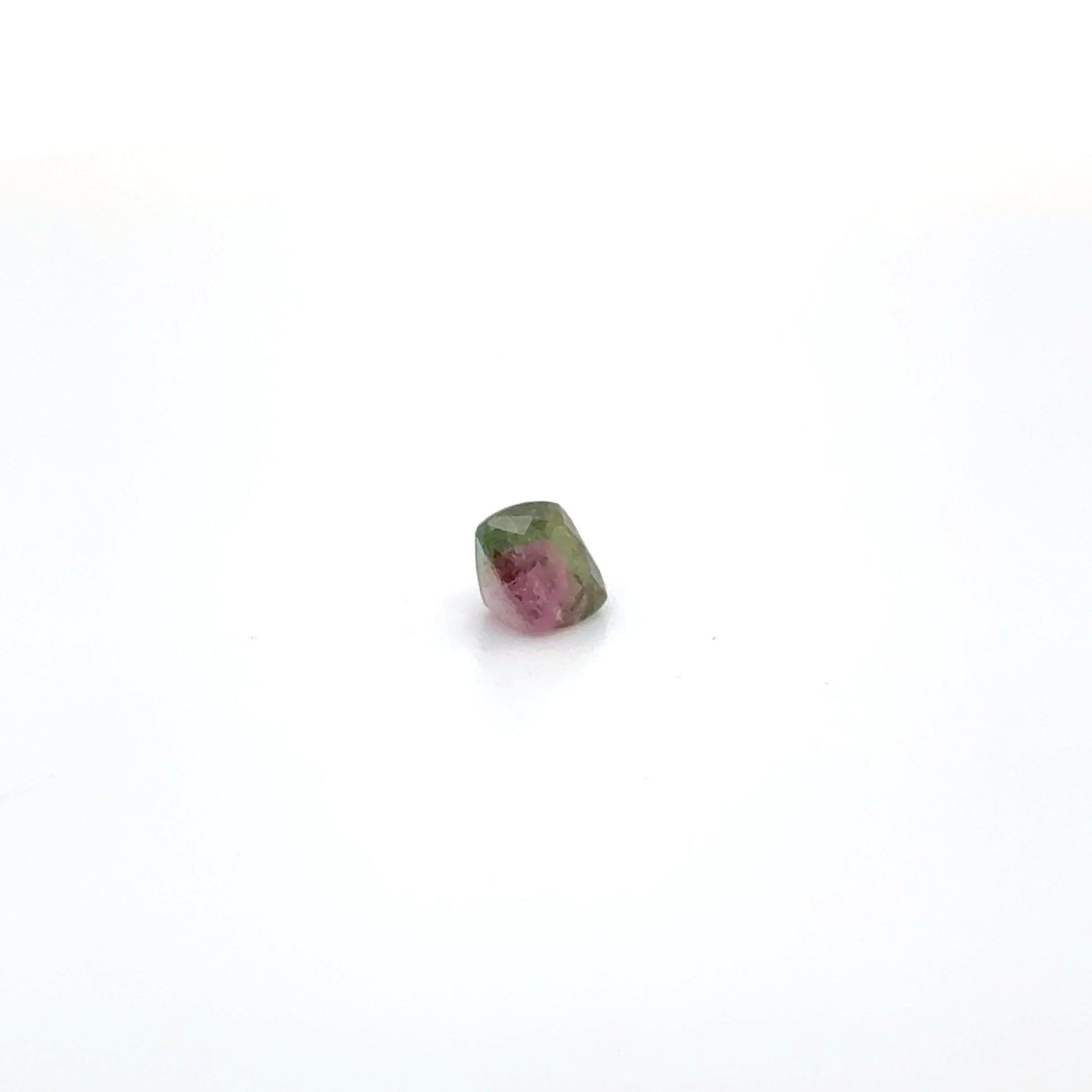 Turmalin Bicolor SQ FAC 5.3x5.2x4 mm 0.79 ct