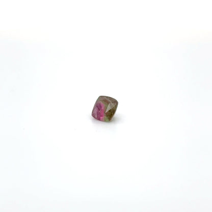 Turmalin Bicolor SQ FAC 5.3x5.2x4 mm 0.79 ct