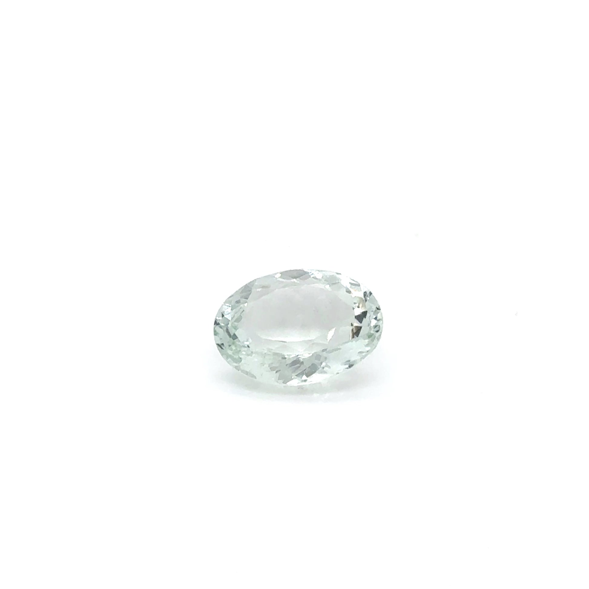 Aquamarin OV FAC 16.3x13.66x7.8 mm 9.72 ct