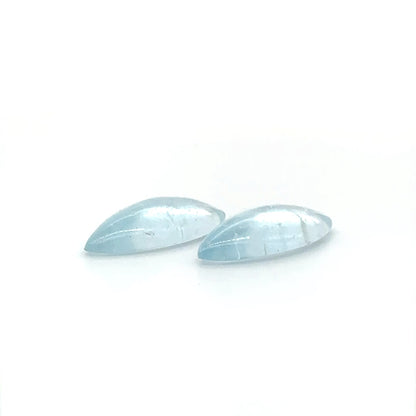 Aquamarin 22.5x9.6x5.1 mm 18.47 ct