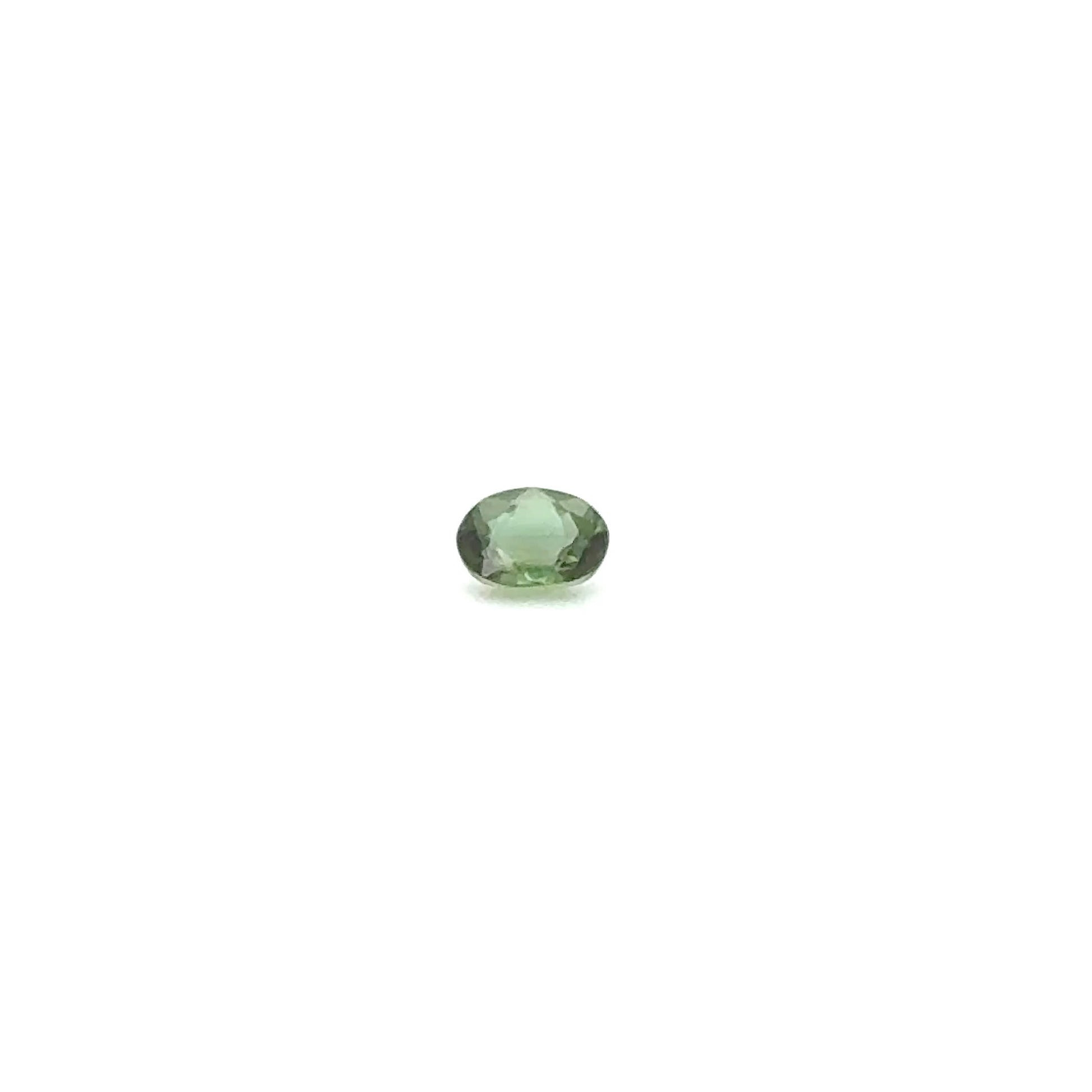 Verdelith 6.4x5x3.37 mm 0.71 ct
