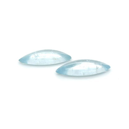 Aquamarin 22.5x9.6x5.1 mm 18.47 ct