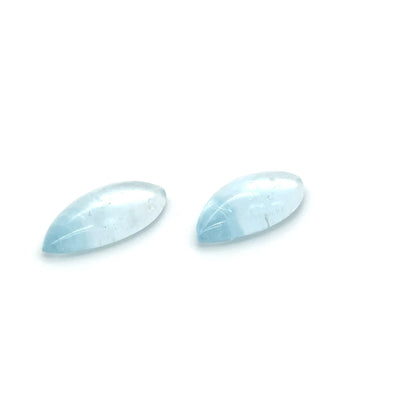 Aquamarin 22.5x9.6x5.1 mm 18.47 ct