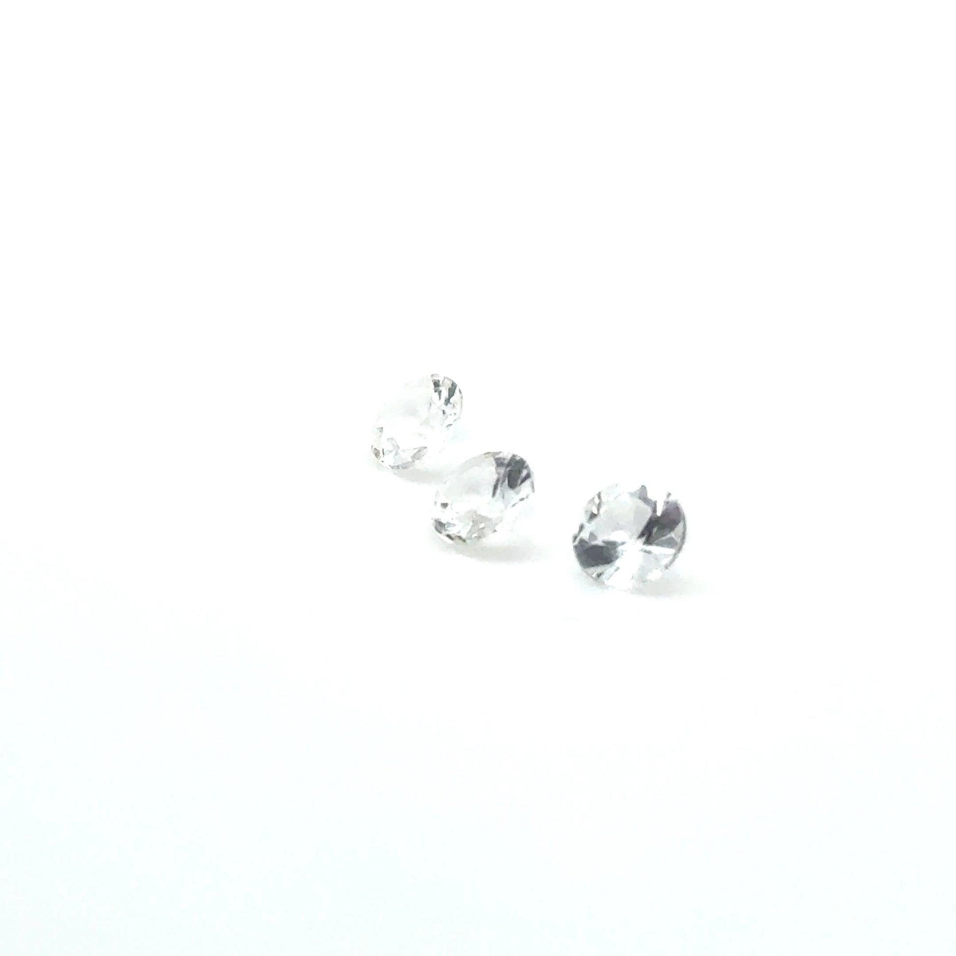 Weisser Beryll 5x5x3.1 mm 0.38 ct
