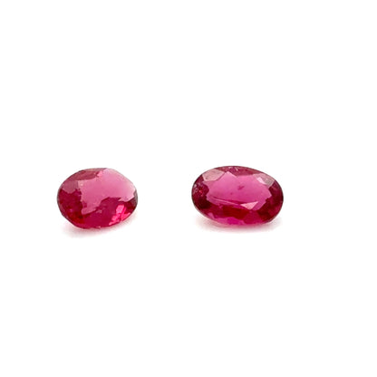 Rubellit 7x5x2.9 mm 1.38 ct