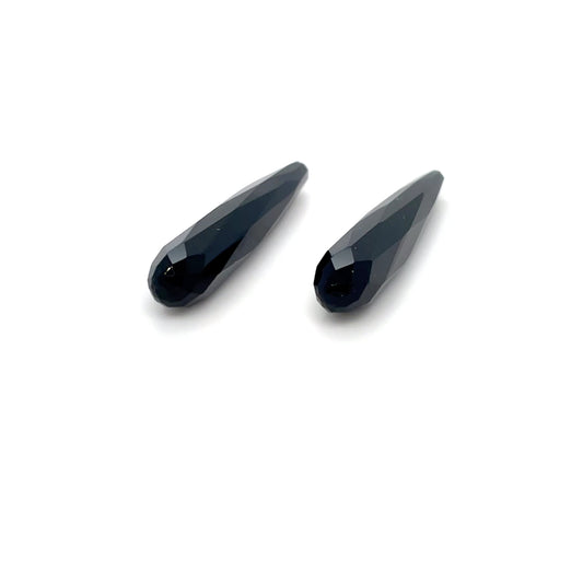 Turmalin Schwarz 32.6x6.5x6.5 mm 24.49 ct
