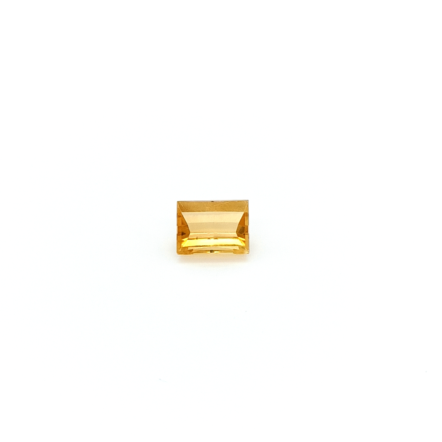 Citrin RECT FAC 9.5x7.4x5.2 mm 2.83 ct