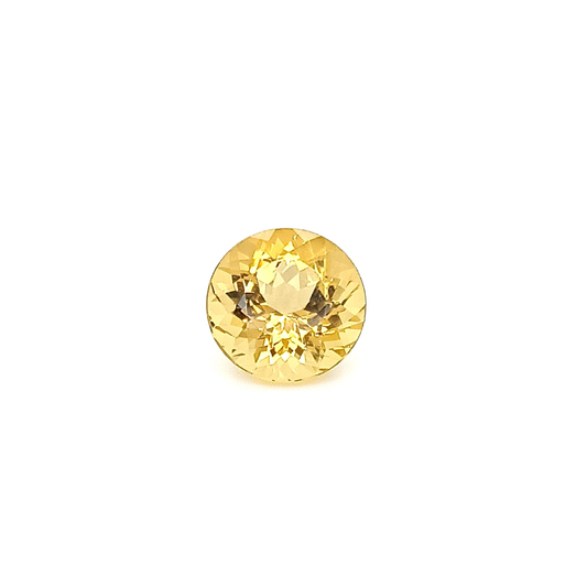Goldberyll RD FAC 11.09x11x7.44 mm 4.63 ct