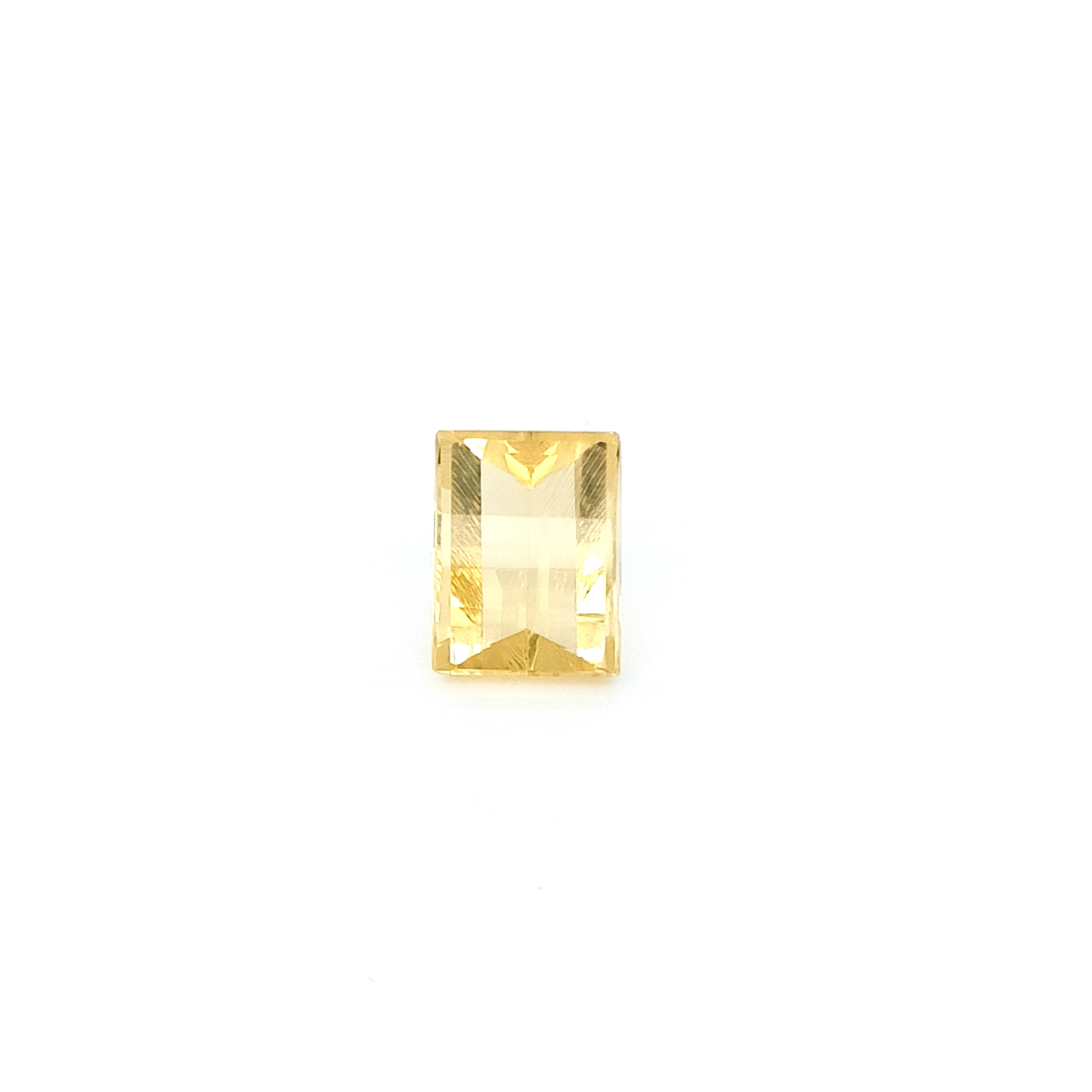 Citrin RECT FAC 13x10x6.7 mm 6.73 ct