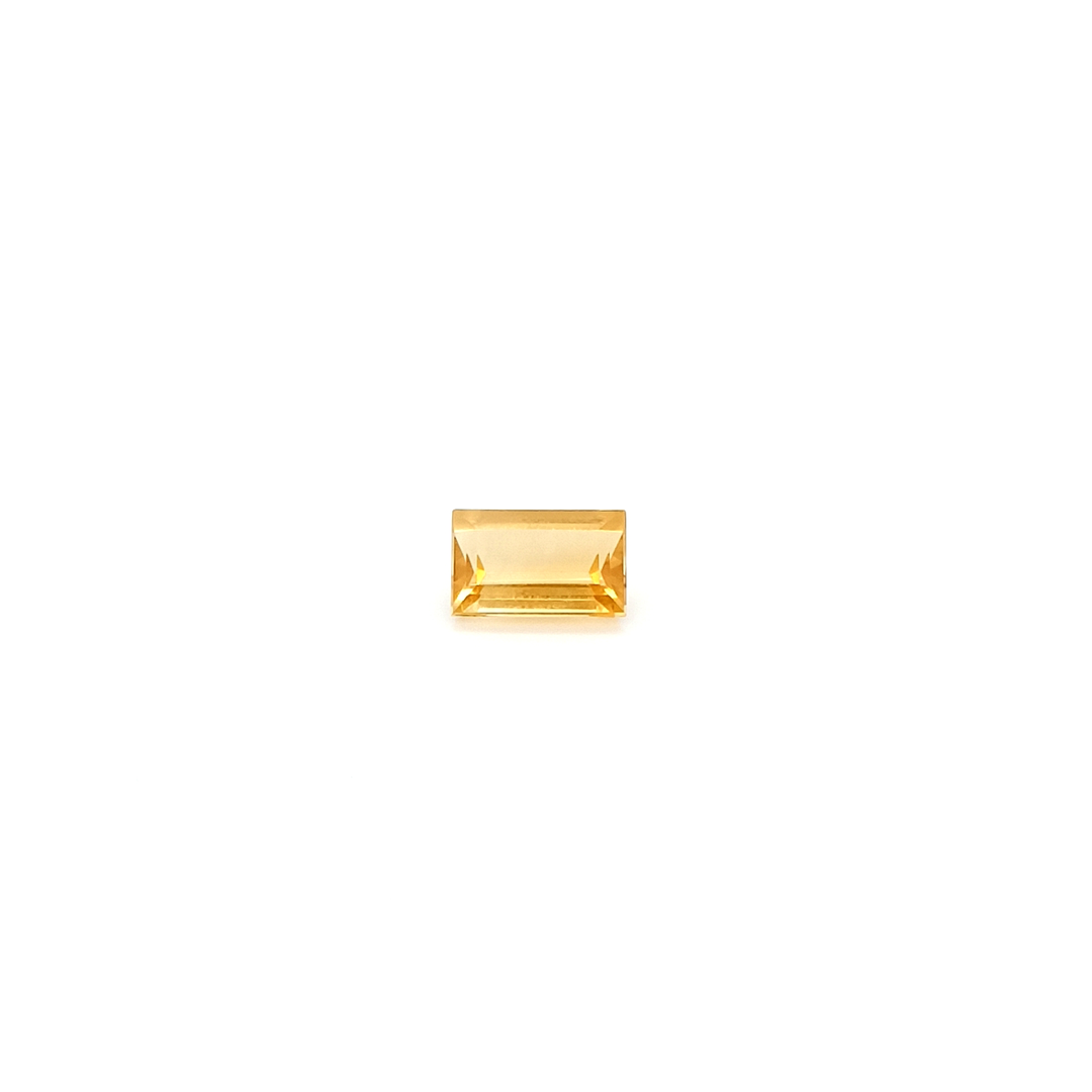 Citrin RECT FAC 11x7 mm 3.17 ct
