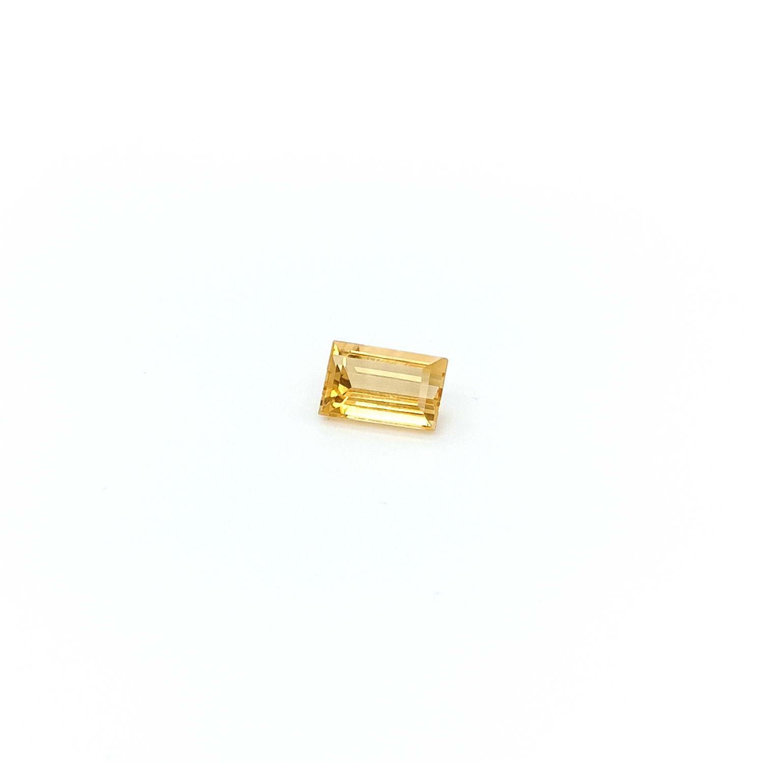 Citrin RECT FAC 11x7x5.2 mm 3.16 ct