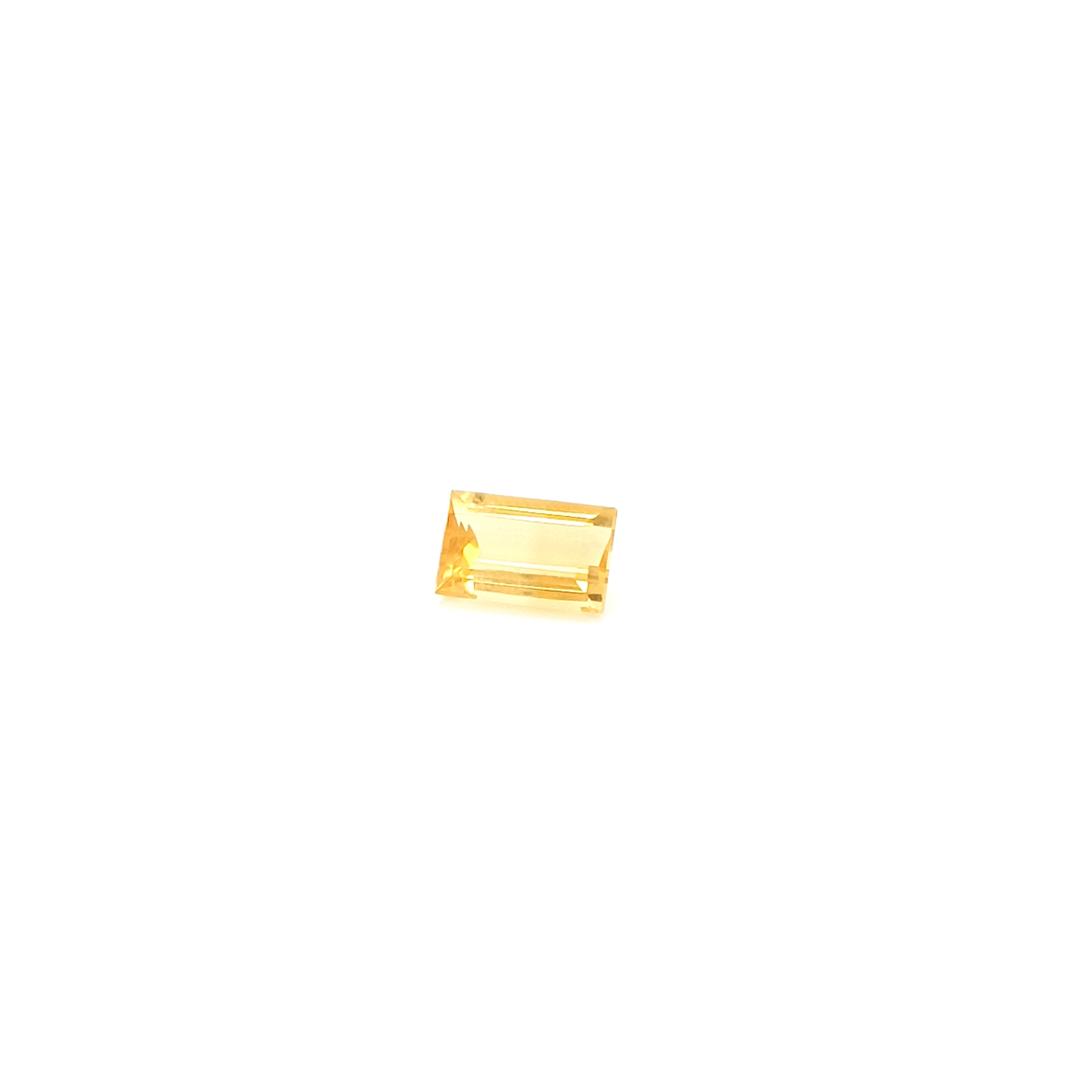 Citrin RECT FAC 11x7x4.9 mm 3.06 ct